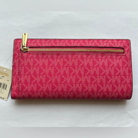 MICHAEL KORS_Reed Large Leather Snap Flat Wallet - Picture 2 of 9